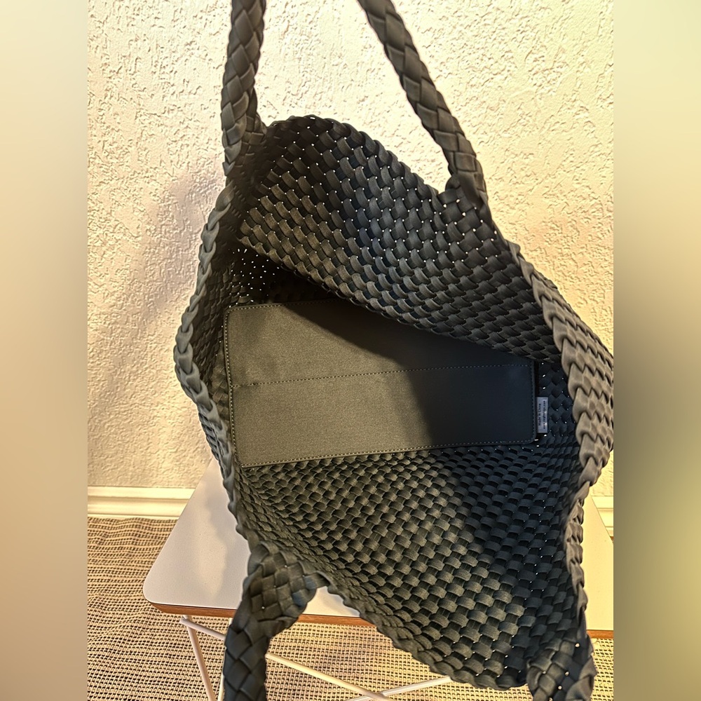 Naghedi St. Barths Medium Tote in Oceana - Picture 10 of 16